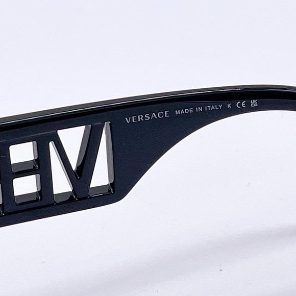 NEW VERSACE GAFOS VE4430U GB1/87 SUNGLASSES VERSACE VE 4430U BLACK EYEWEAR - Picture 11 of 12